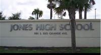 Jones High School, Orlando, Florida is under attack.