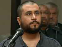George Zimmerman in court waring a beard