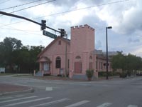 Old church at corner of Holden and Parramore