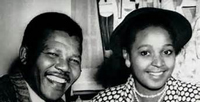 Nelson Mandela and young Lady